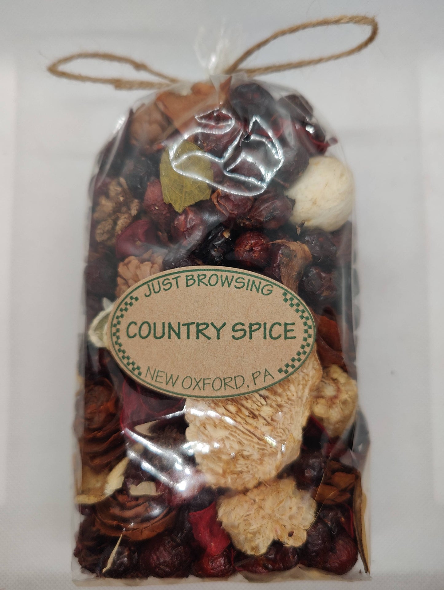 Scented Potpourri with Rosehips - Country Spice - 4 Cup Bag