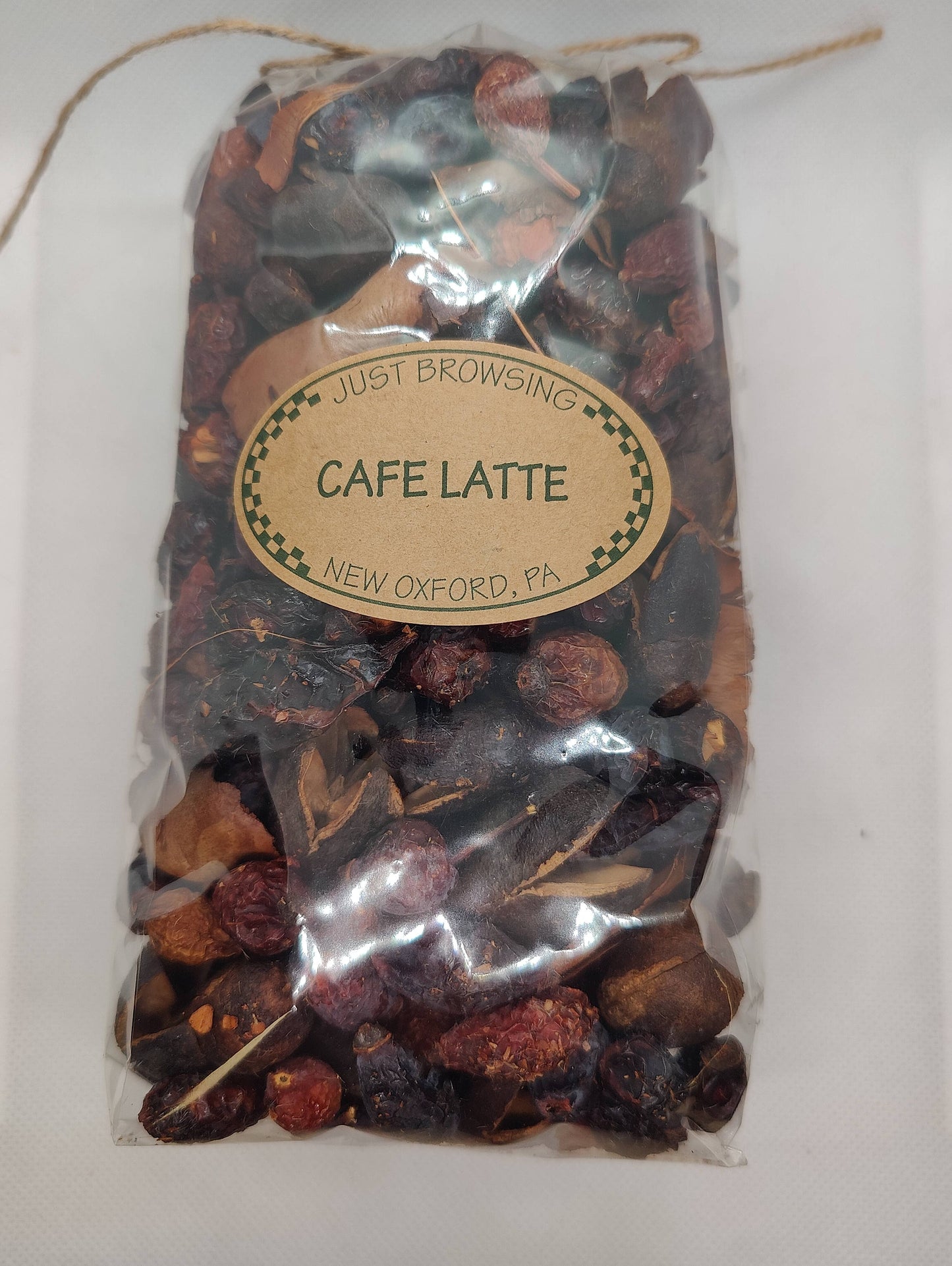 Scented Potpourri with Rosehips - Cafe Latte - 4 Cup Bag