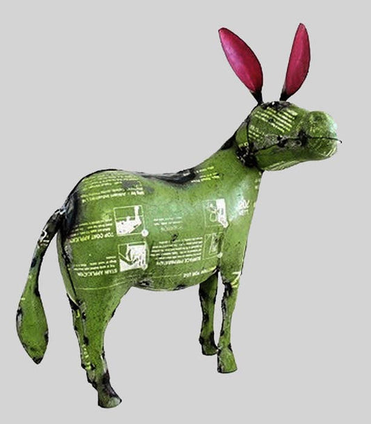 Boyd the Donkey • Large Recycled Metal Animals