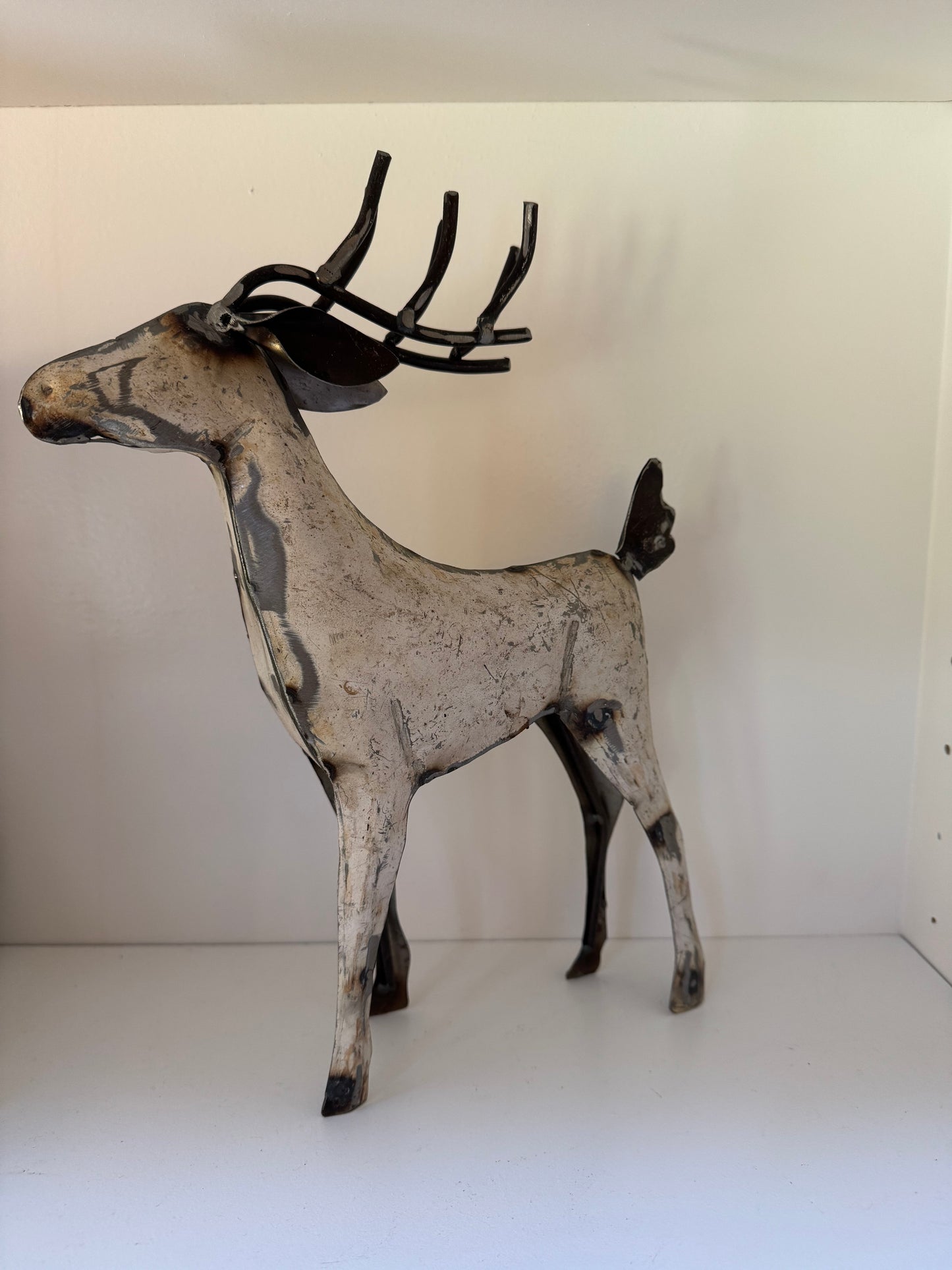 Recycled Metal Deer
