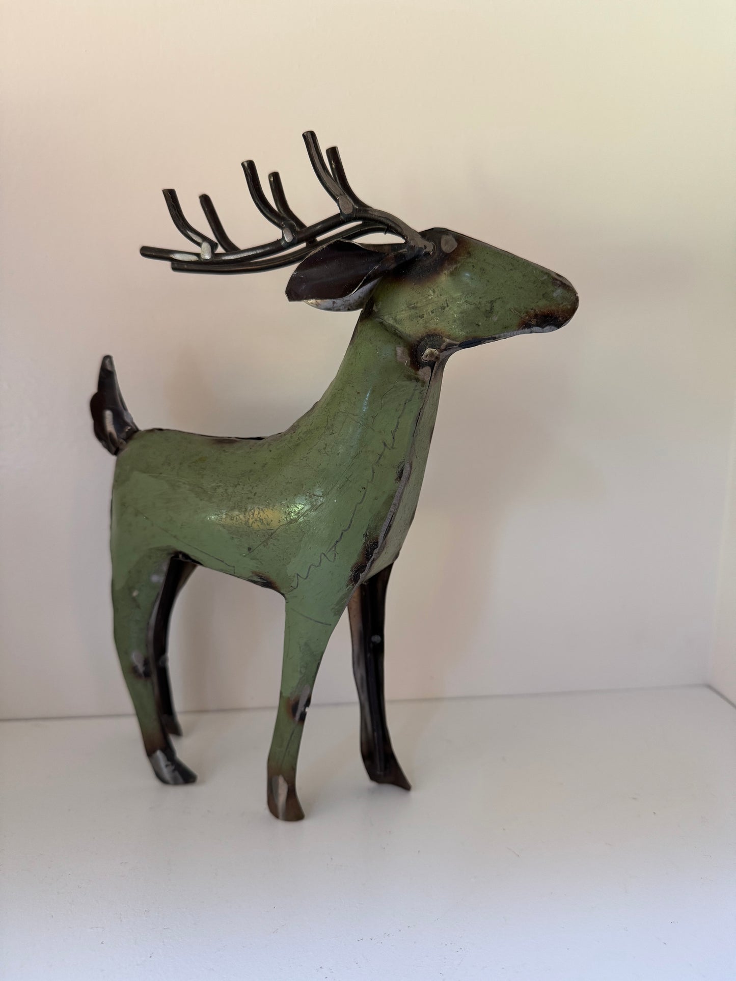 Recycled Metal Deer