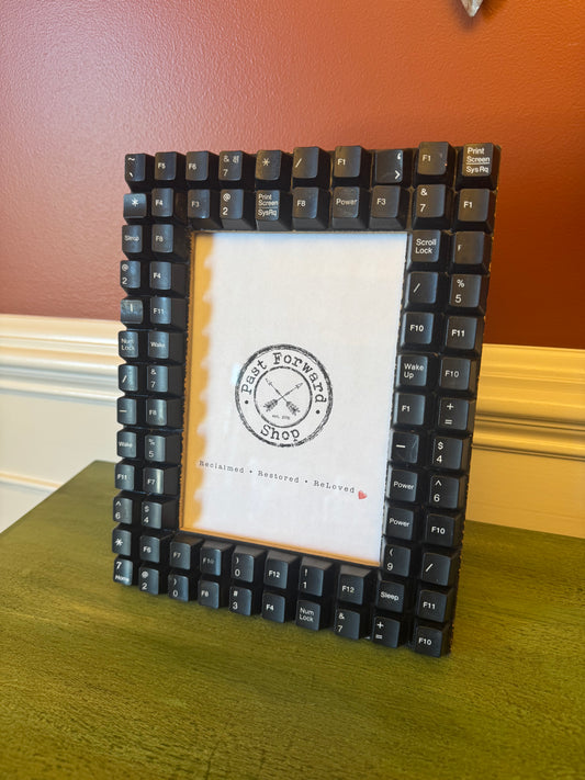 The ReBoot Frame • 5x7 Reclaimed Keyboard Picture Frame