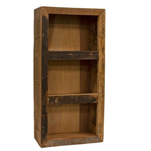 Brickhouse Cubby Shelf - Reclaimed Wood Cubby Shelving