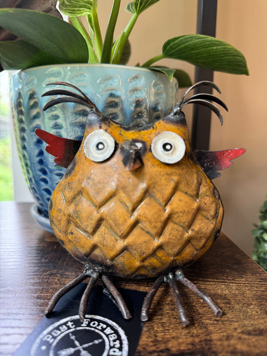 Merlin the Owl • Metal Animals