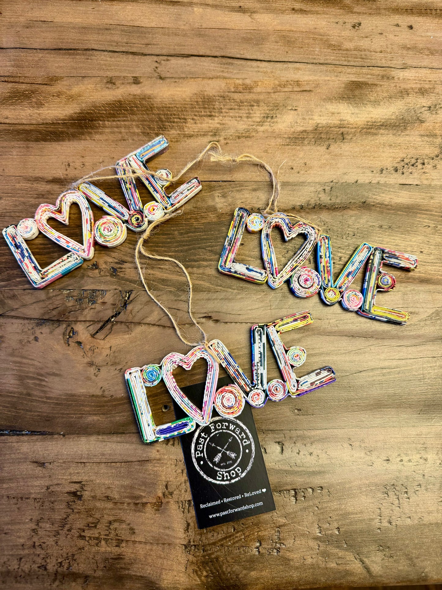 Reclaimed Love ornament