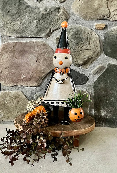 Boo the Trickster • Recycled Metal Ghost