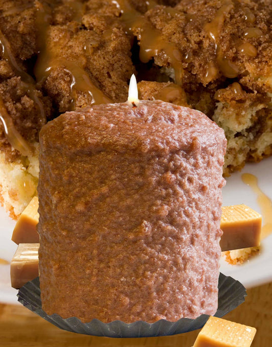 Caramel Coffee Cake Hearth Candle