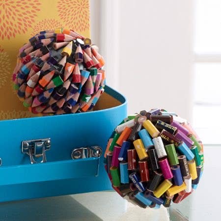 Colorful Pencil Deco Balls
