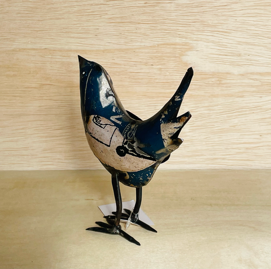 Ellen the Bird • Recycled Metal Animals