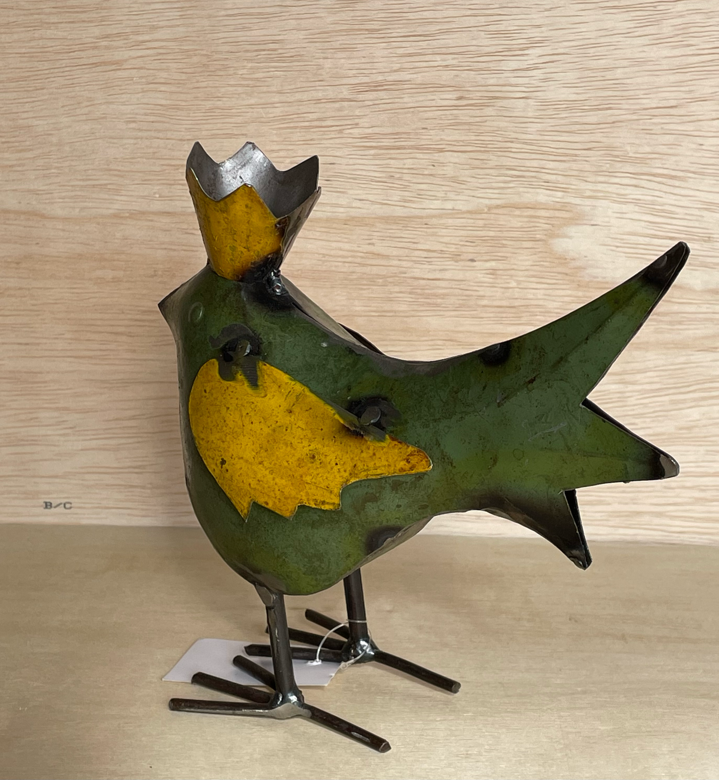 Eleanor the Bird • Recycled Metal Bird