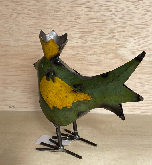 Eleanor the Bird • Recycled Metal Bird