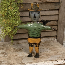 Hank • Recycled Metal Scarecrow