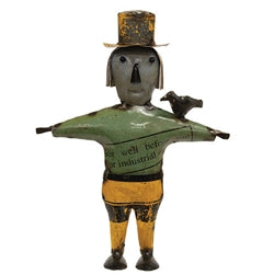 Hank • Recycled Metal Scarecrow