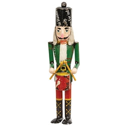 Pip the Tincracker  • Recycled Metal Green Nutcracker w/Drum