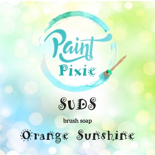Orange Sunshine Suds Brush Soap